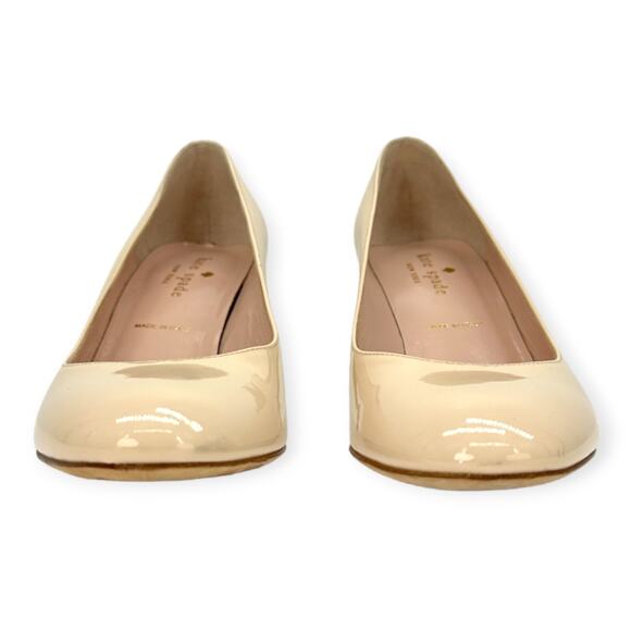 Kate Spade NY | Size 6 | Annalise Blush Patent Leather Round-Toe 2.75" Heel Pump - Picture 5 of 11